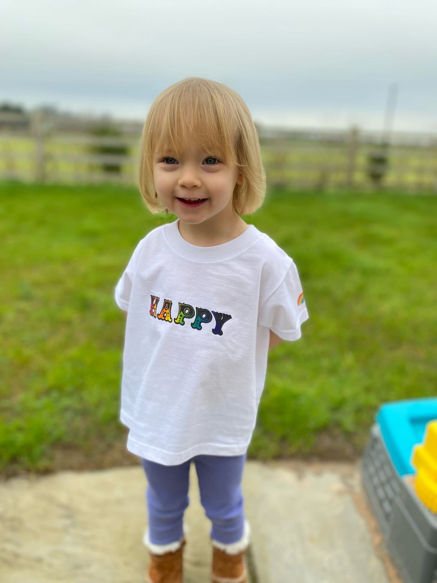 Rainbow Happy T-Shirt