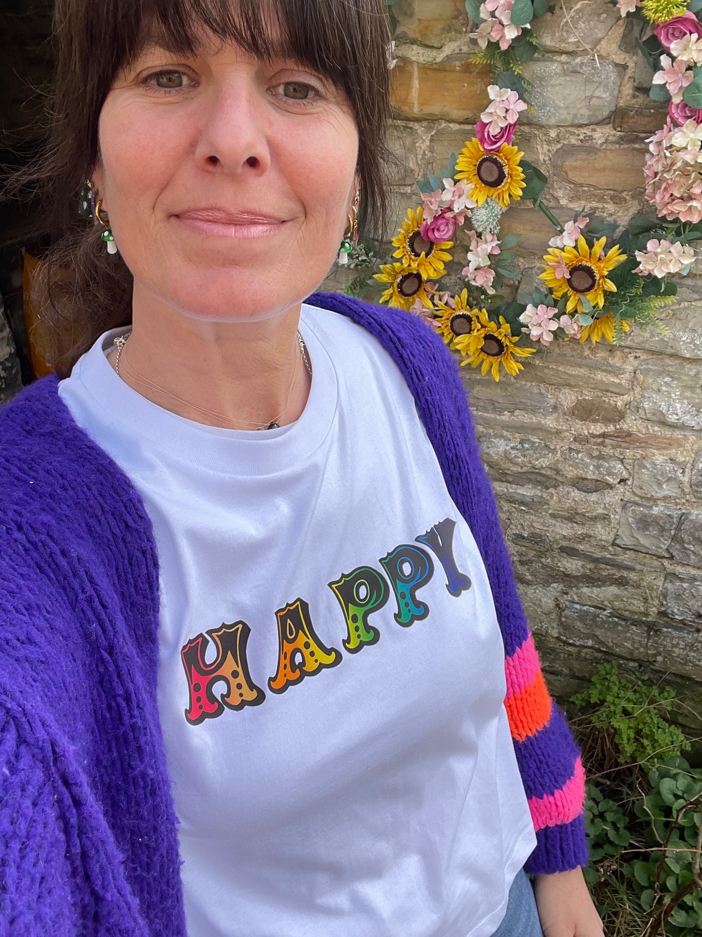 Rainbow Happy T-Shirt