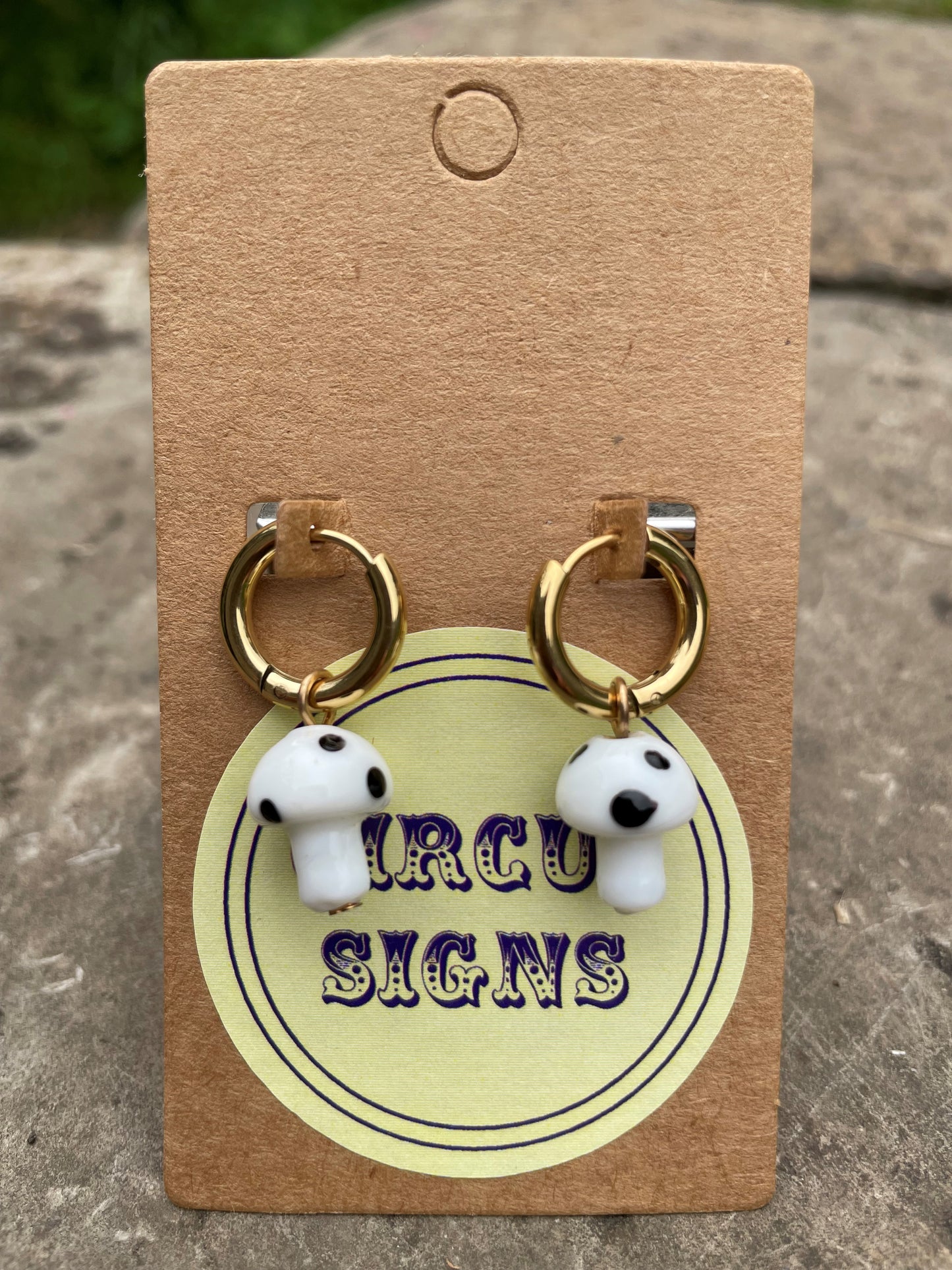 Magic Mushroom Earrings