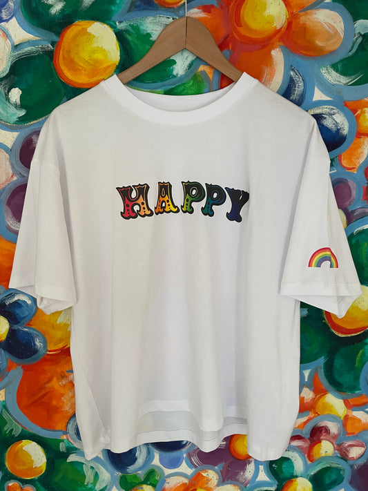 Rainbow Happy T-Shirt
