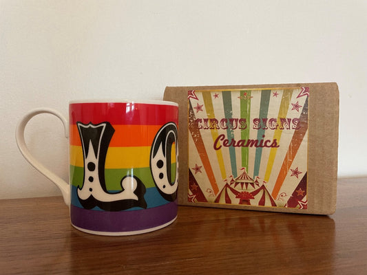 Rainbow Love Mug